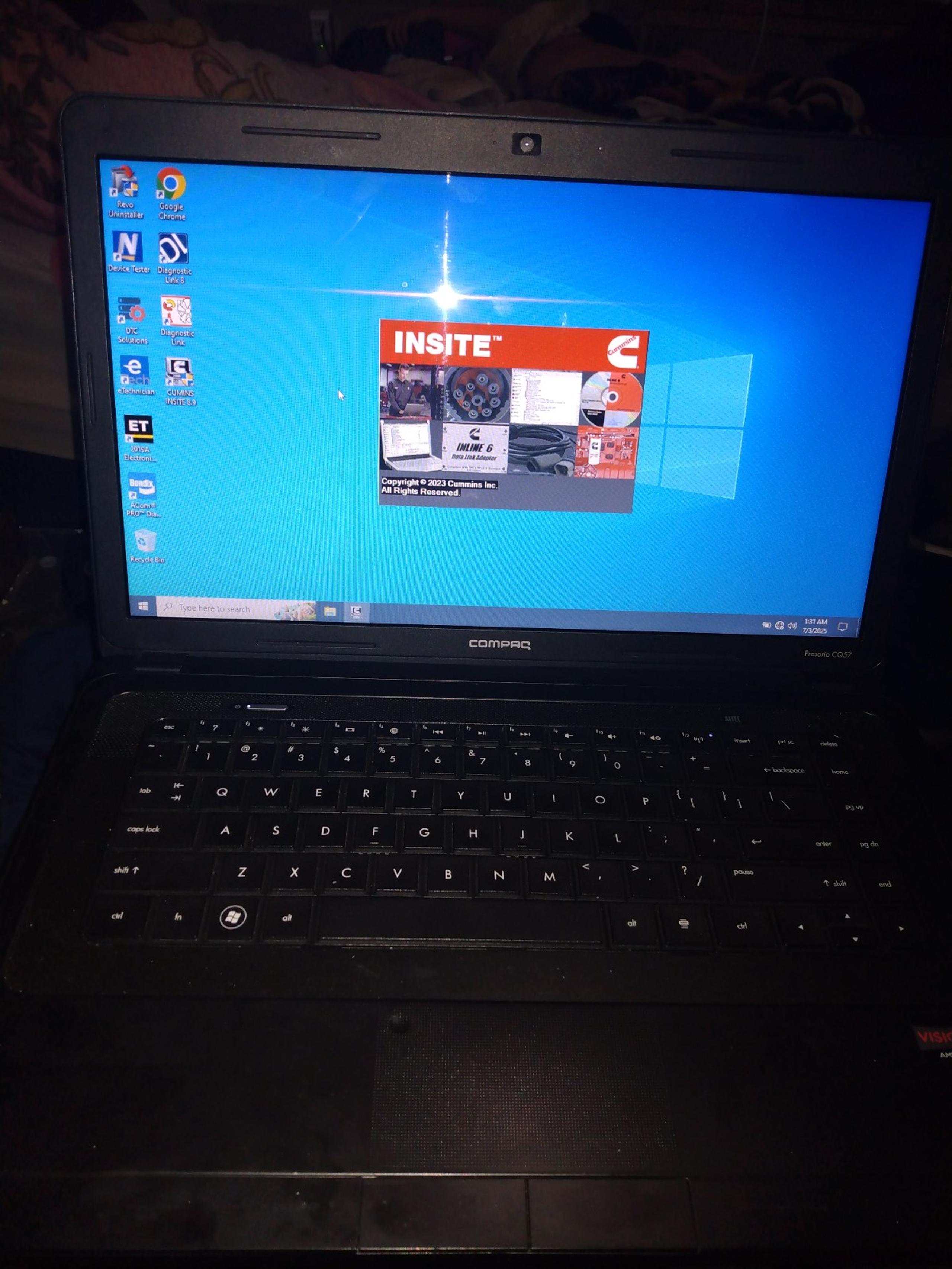 Heavy Duty Diesel Diagnostic Scanner Laptop