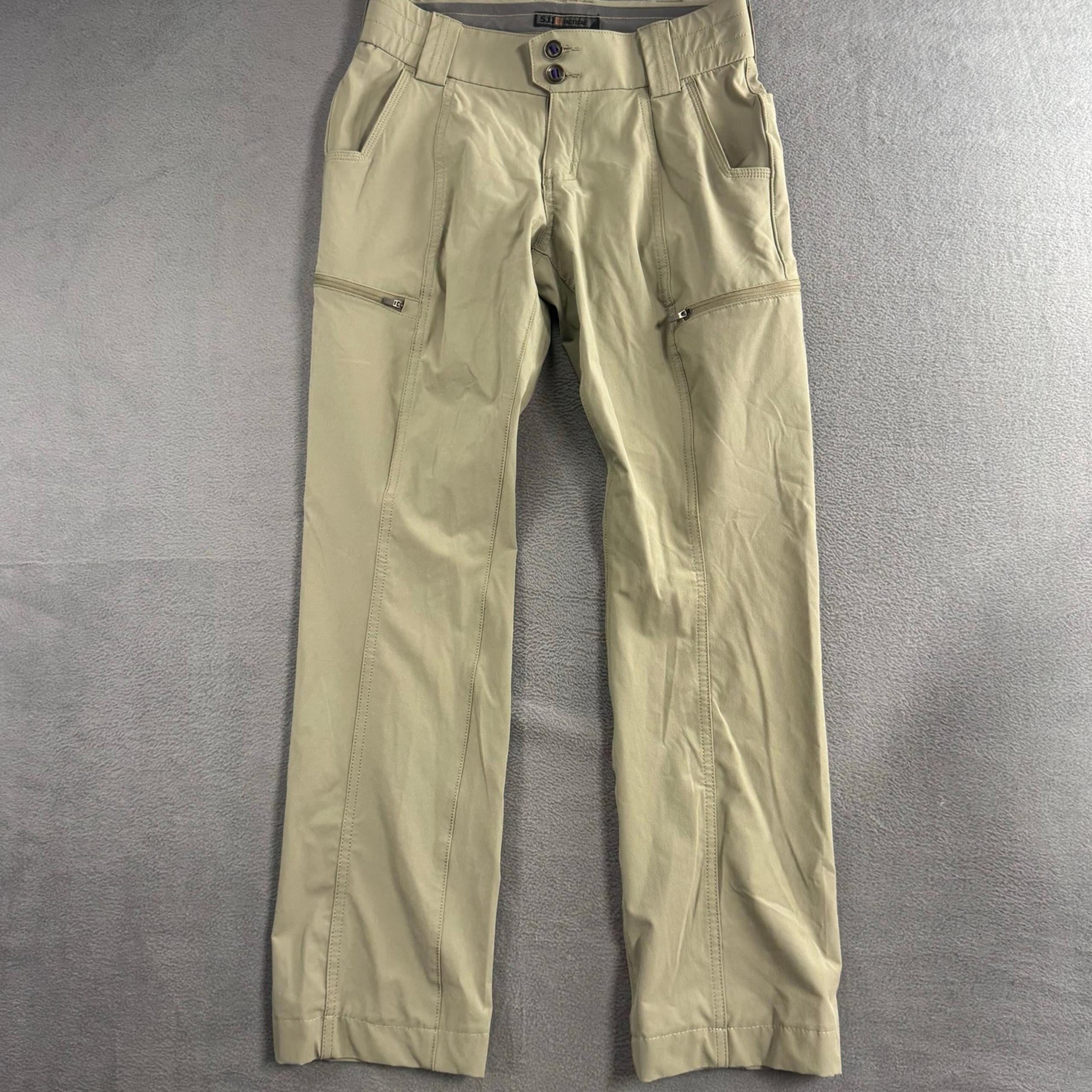 5.11 Tactical APEX Pants Womens Olive Green Cargo Pocket Ladies Adult 2 LONG