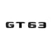 AMG GT63 Star Emblem V8 BiTurbo 4Matic+ Combo Set Badge Mercedes Benz X290 OE