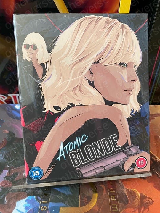 Atomic Blonde Blu-Ray Collector's Edition 4K Ultra HD Steelbook #/2000 UK Zavvi