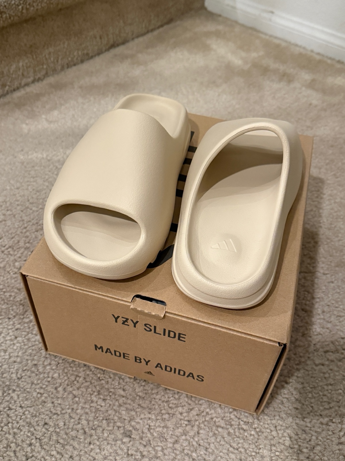 yeezy slides bone size US 7