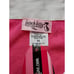 Vintage French Kitty by Mighty Fine Womens Polo Shirt, Embroidered, Pink, Medium