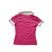 Vintage French Kitty by Mighty Fine Womens Polo Shirt, Embroidered, Pink, Medium