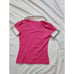 Vintage French Kitty by Mighty Fine Womens Polo Shirt, Embroidered, Pink, Medium