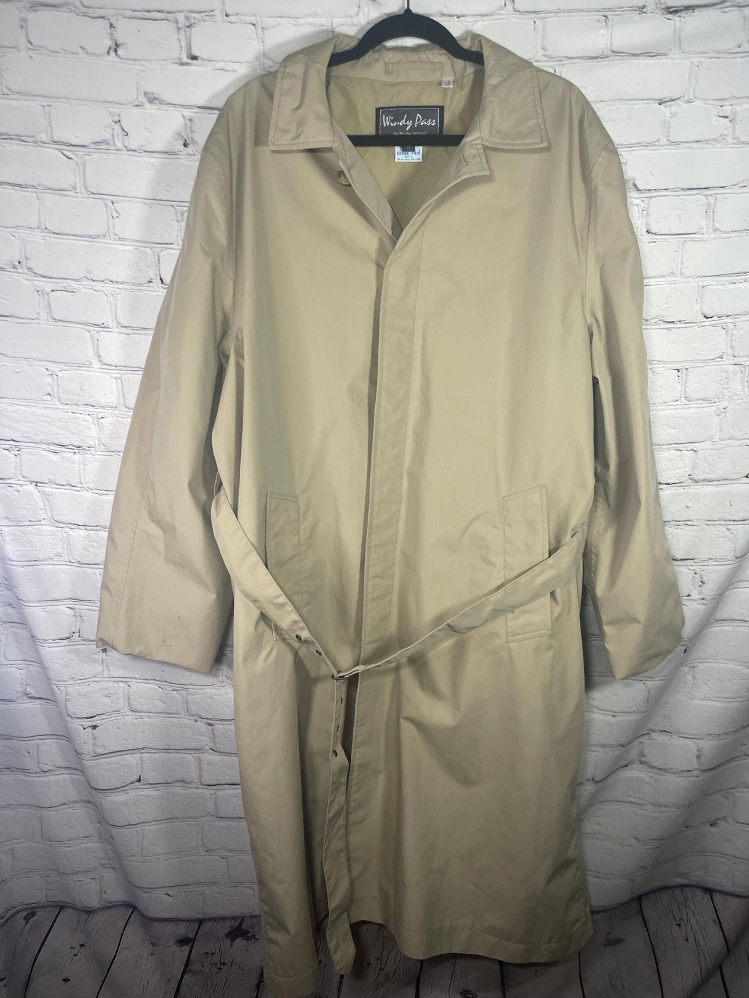 Vintage Khaki Trench Coat by North Face