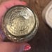 6 vintage quilted Ball Mason Jars with floral lids