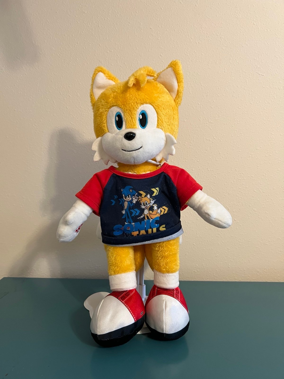 Tails build a bear 2 with strawberry scent and sound!