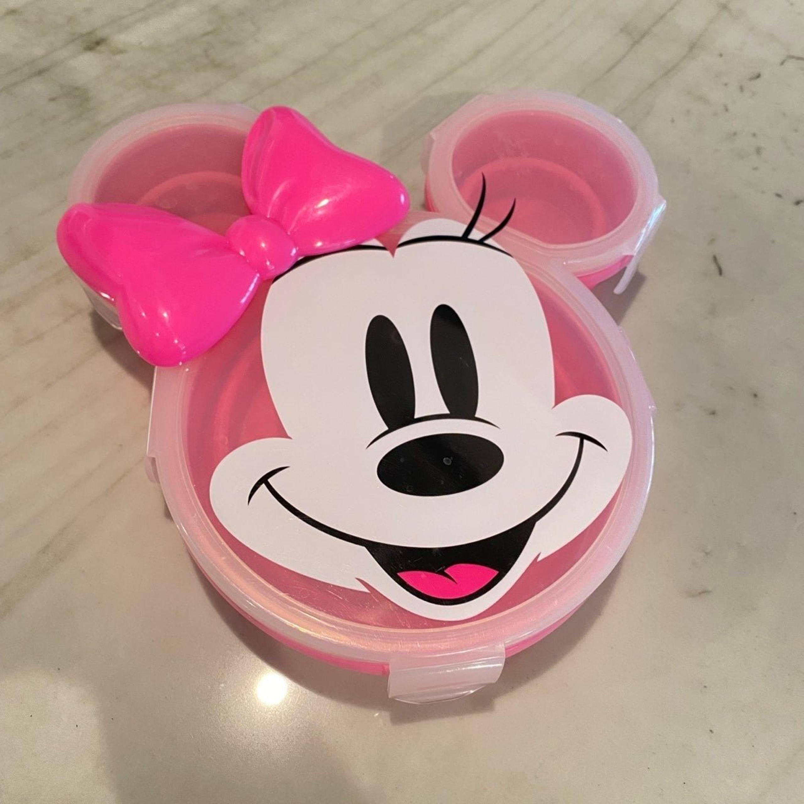 Disney Pink Minnie Mouse Food Container