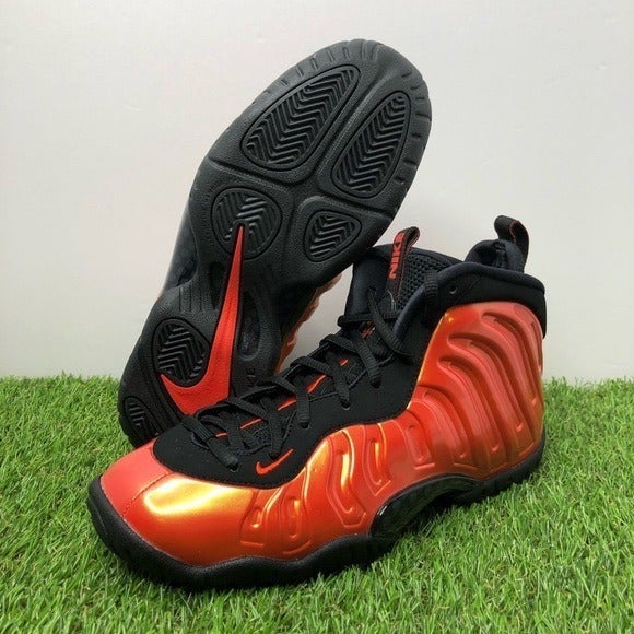 Nike Little Posite One (GS) Habanero Red