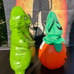 NBC lot of 2 Oogie Boogies 1-Fiber Optic 15” & 1 -13” Animated Plush Oogie