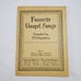 1923 Favorite Gospel Songs hymn Compiled By F.G. Kingsbury Chicago
