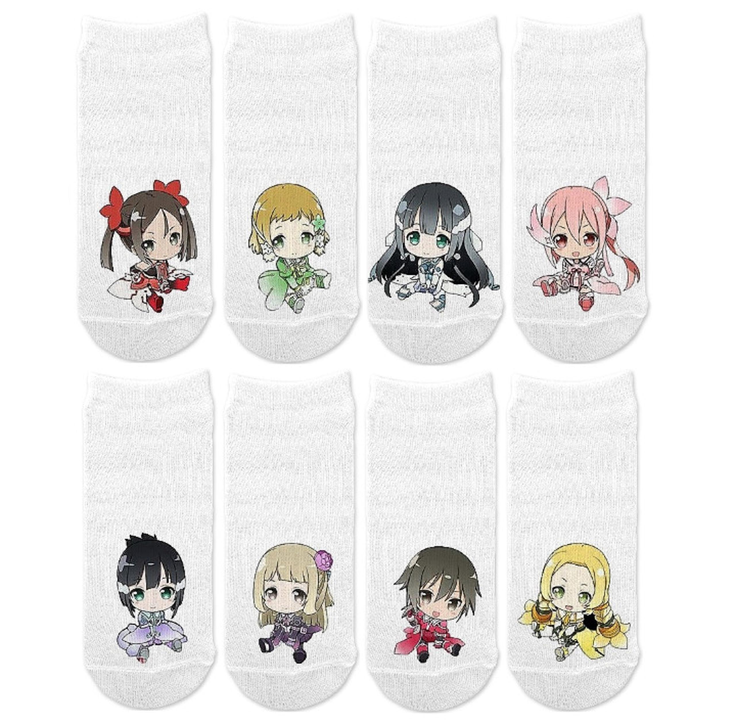 8 Yuki Yuna is a Hero No-Match Ankle Socks No-Show Anime Manga Cosplay