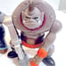 Manly Toy Quest 2001 Set of 3 Mini Stretch Screamers Manley Action Figures