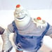 Manly Toy Quest 2001 Set of 3 Mini Stretch Screamers Manley Action Figures