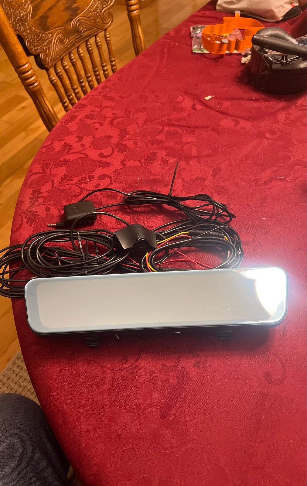 Stream media mirror dash cam