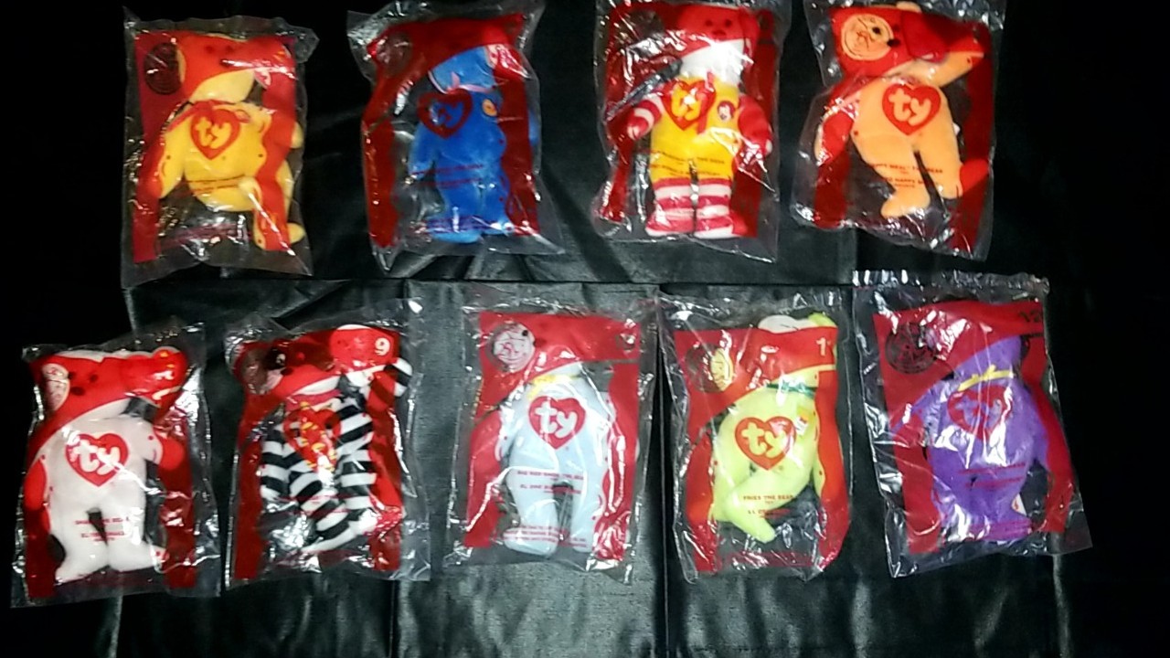 Ty teenie beanie bears 2004