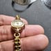Vintage Wittnauer Ladies Cocktail Watch Gold Plated Mechanical Windup Working sh