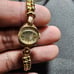 Vintage Wittnauer Ladies Cocktail Watch Gold Plated Mechanical Windup Working sh