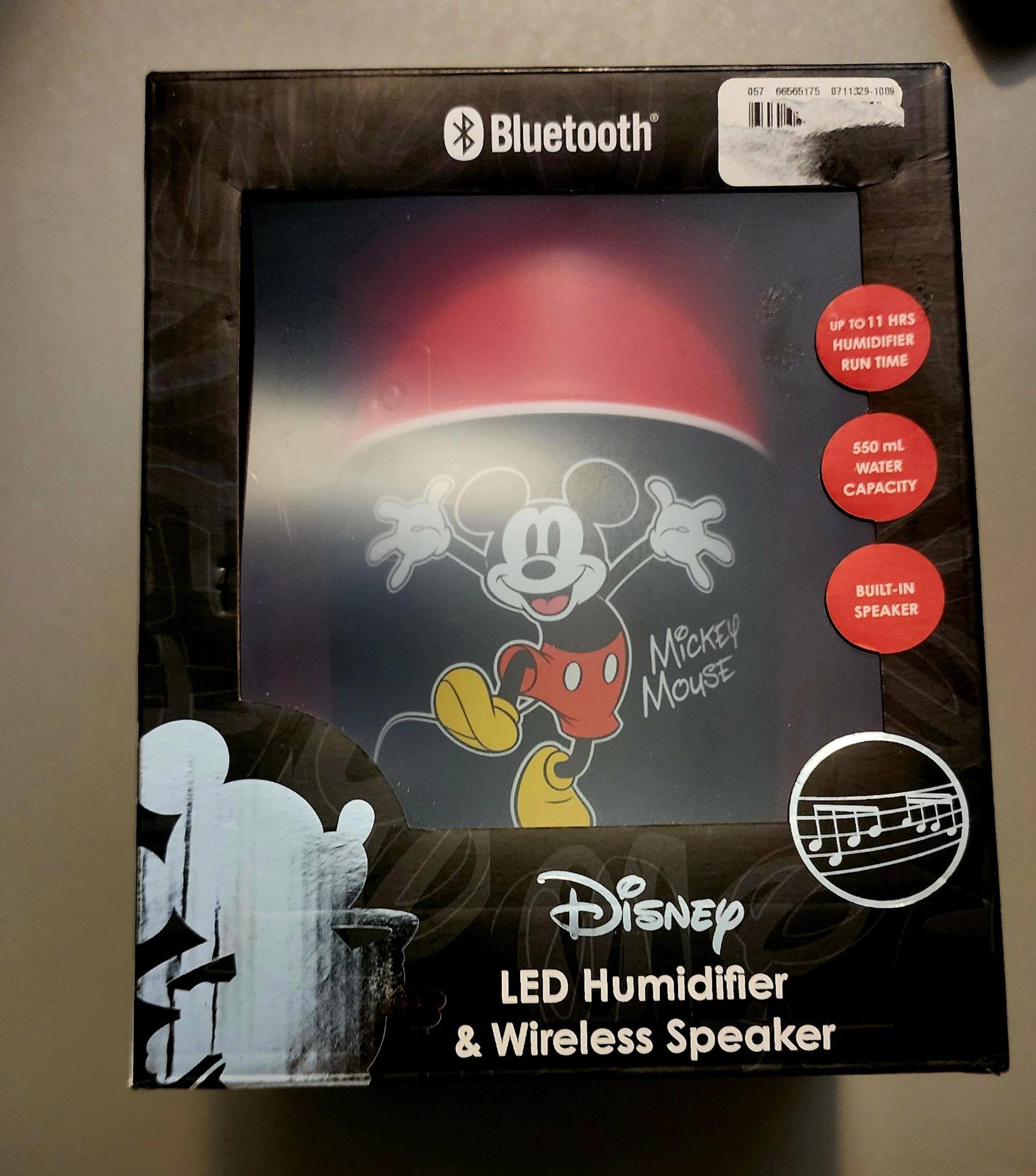 Disney LED Humidifier & Bluetooth Speaker