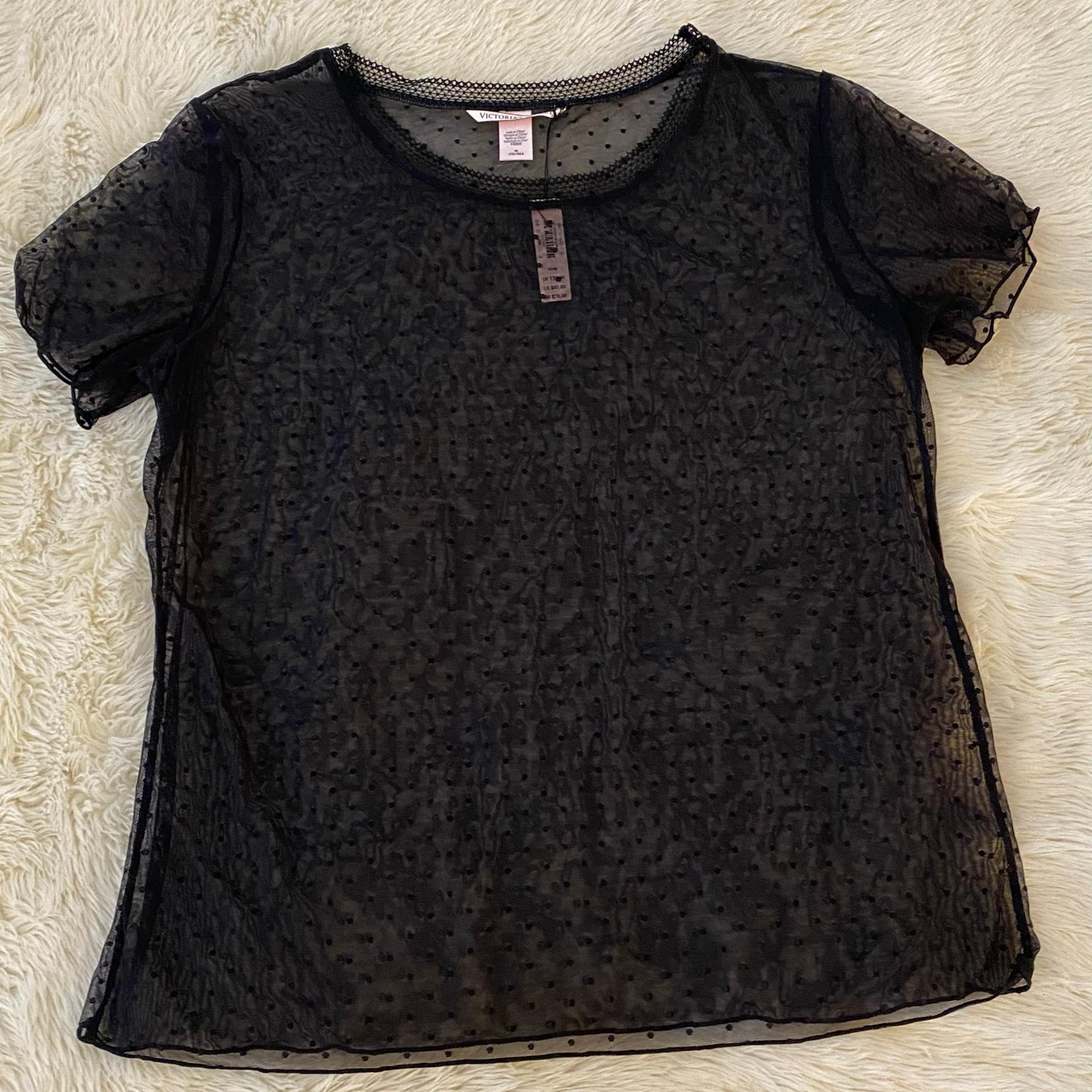 Victoria’s Secret mesh tee NWT