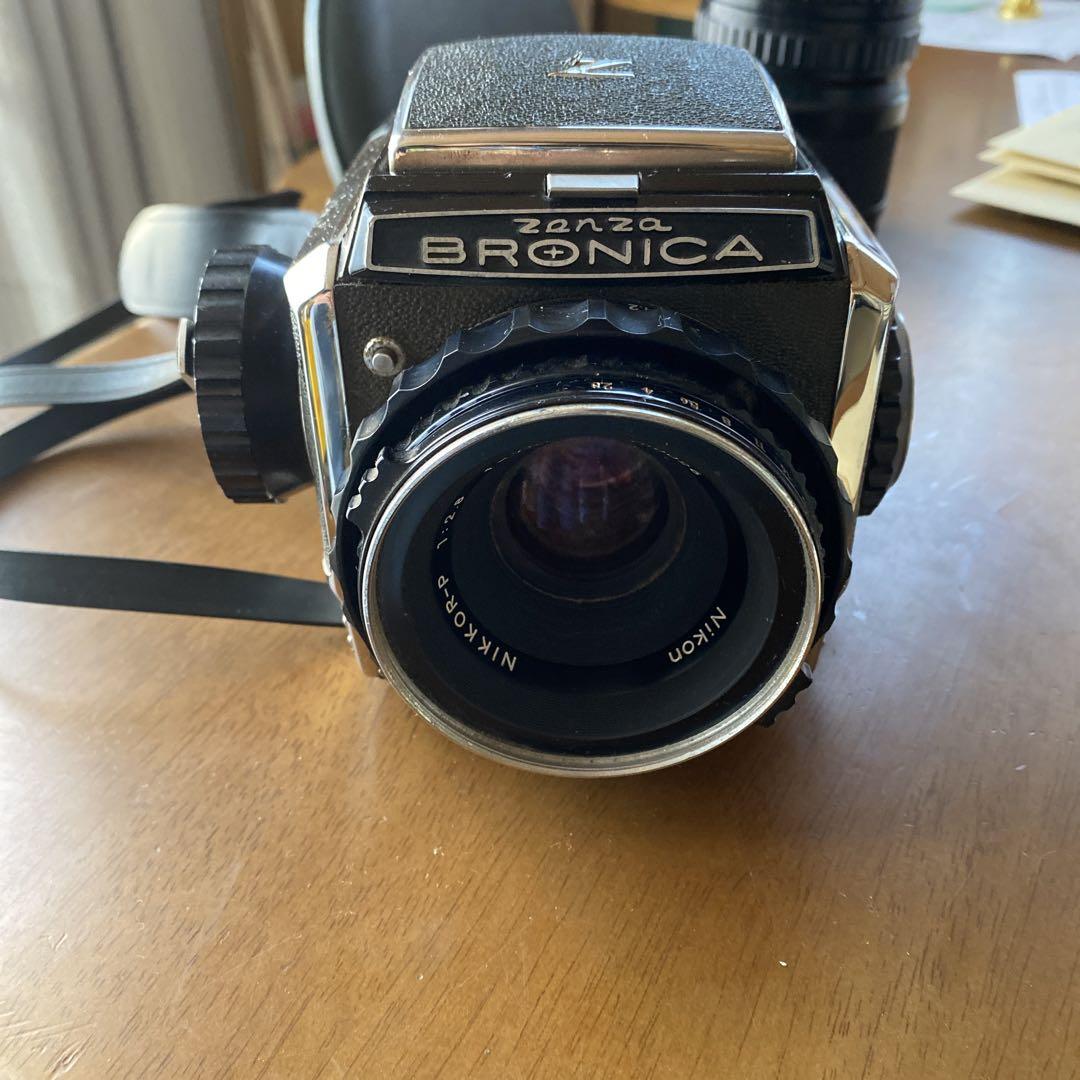 Zenza Bronica SLR camera with Nikkor lens