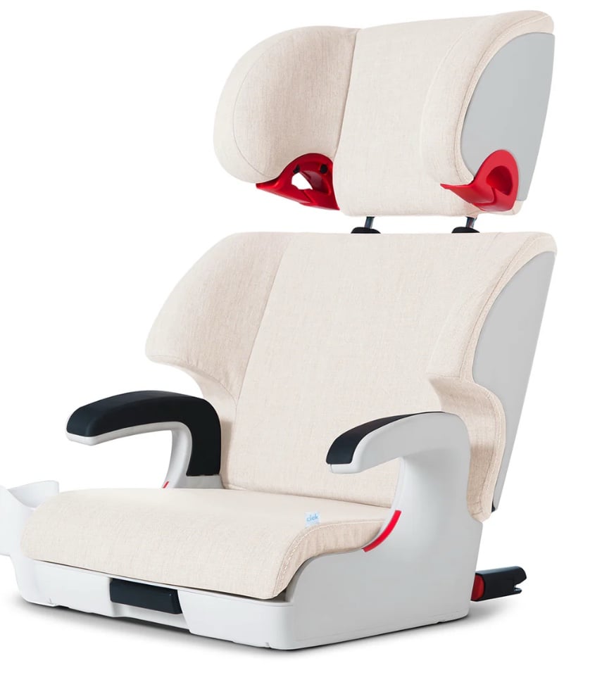 Clek Oobr High Back Belt Positioning Booster Car Seat - Snow