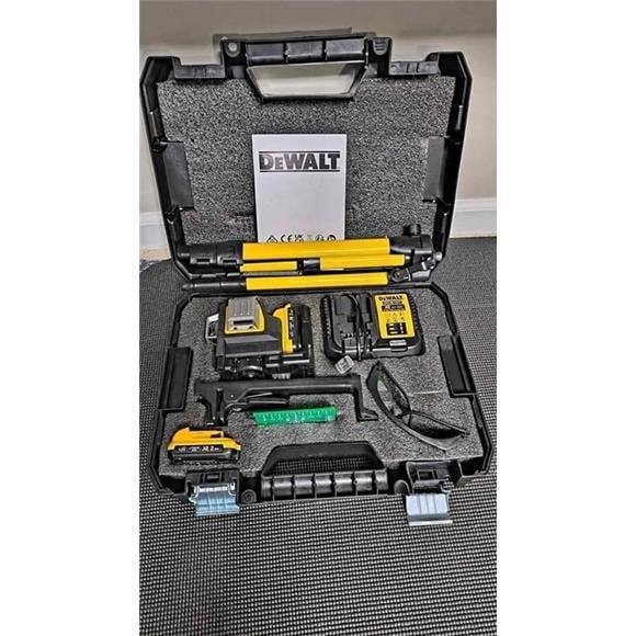 Dewalt DW089LG 3 Sides*360 Degree Vertical 12V Lithium Battery 12 Lines Laser 1