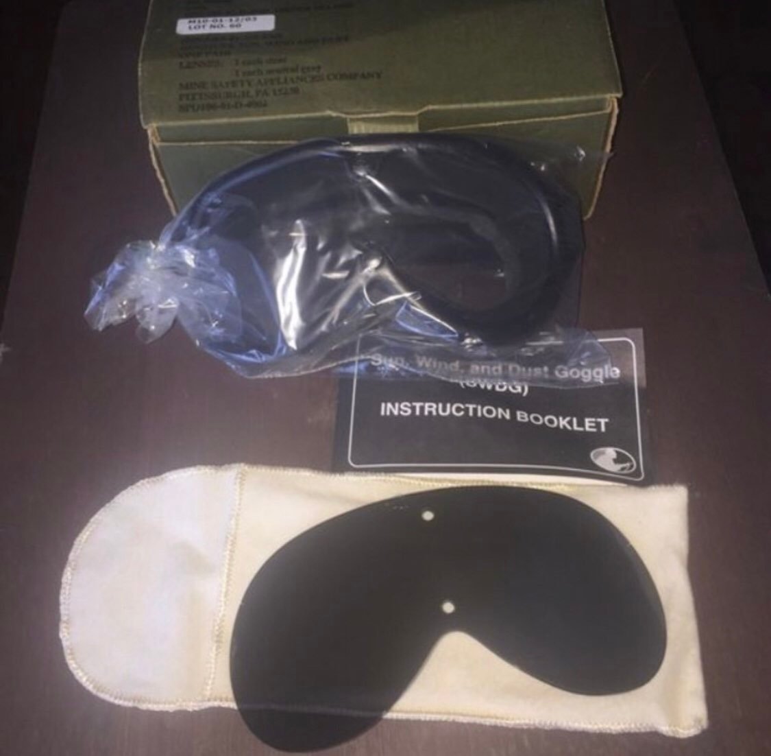 Military Goggles, Sun,wind and dust New!!!