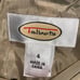 Talbots linen blend gold/black pants