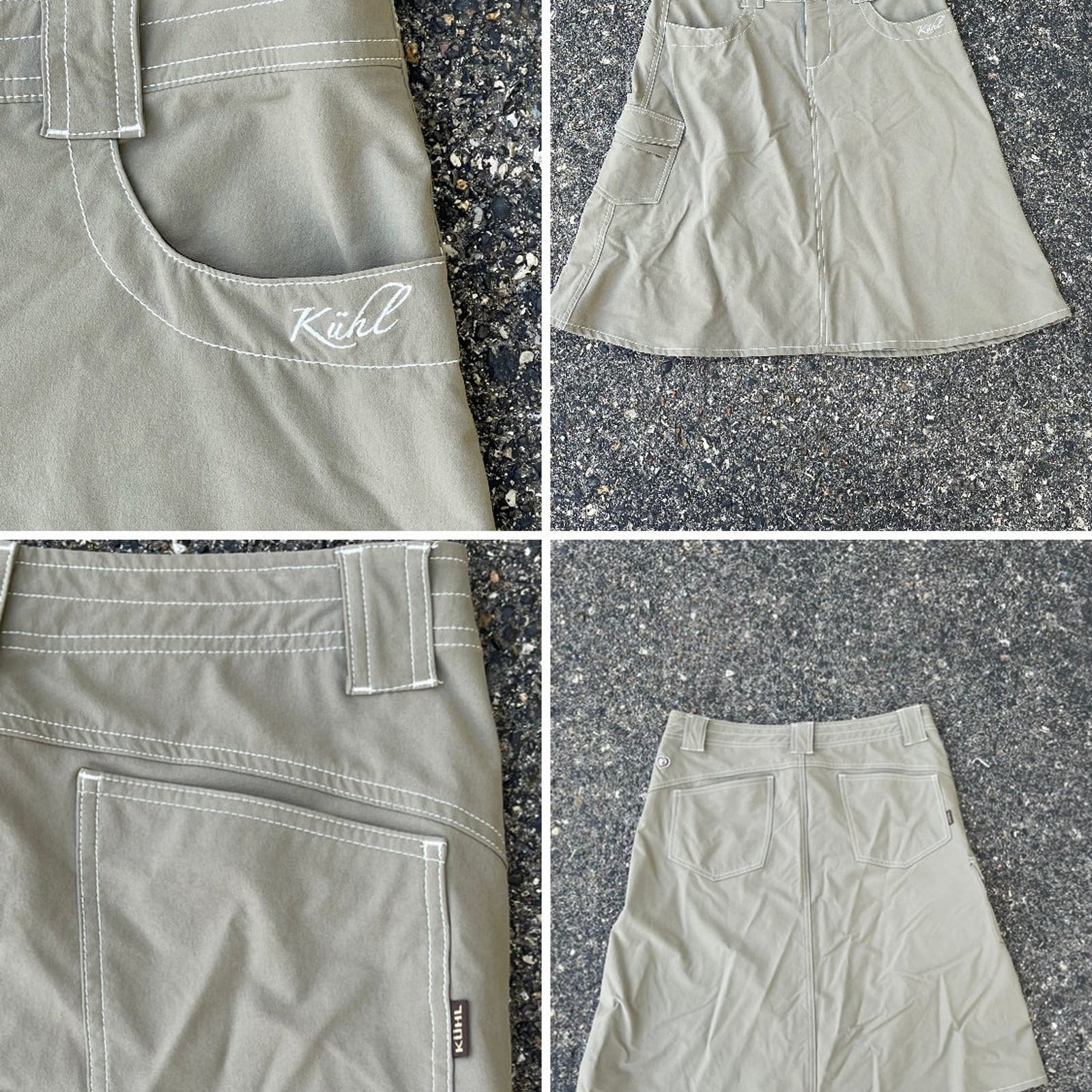 Kuhl womens hiking skirt size 8 Fit & Flare Hiking Outdoors Athletic