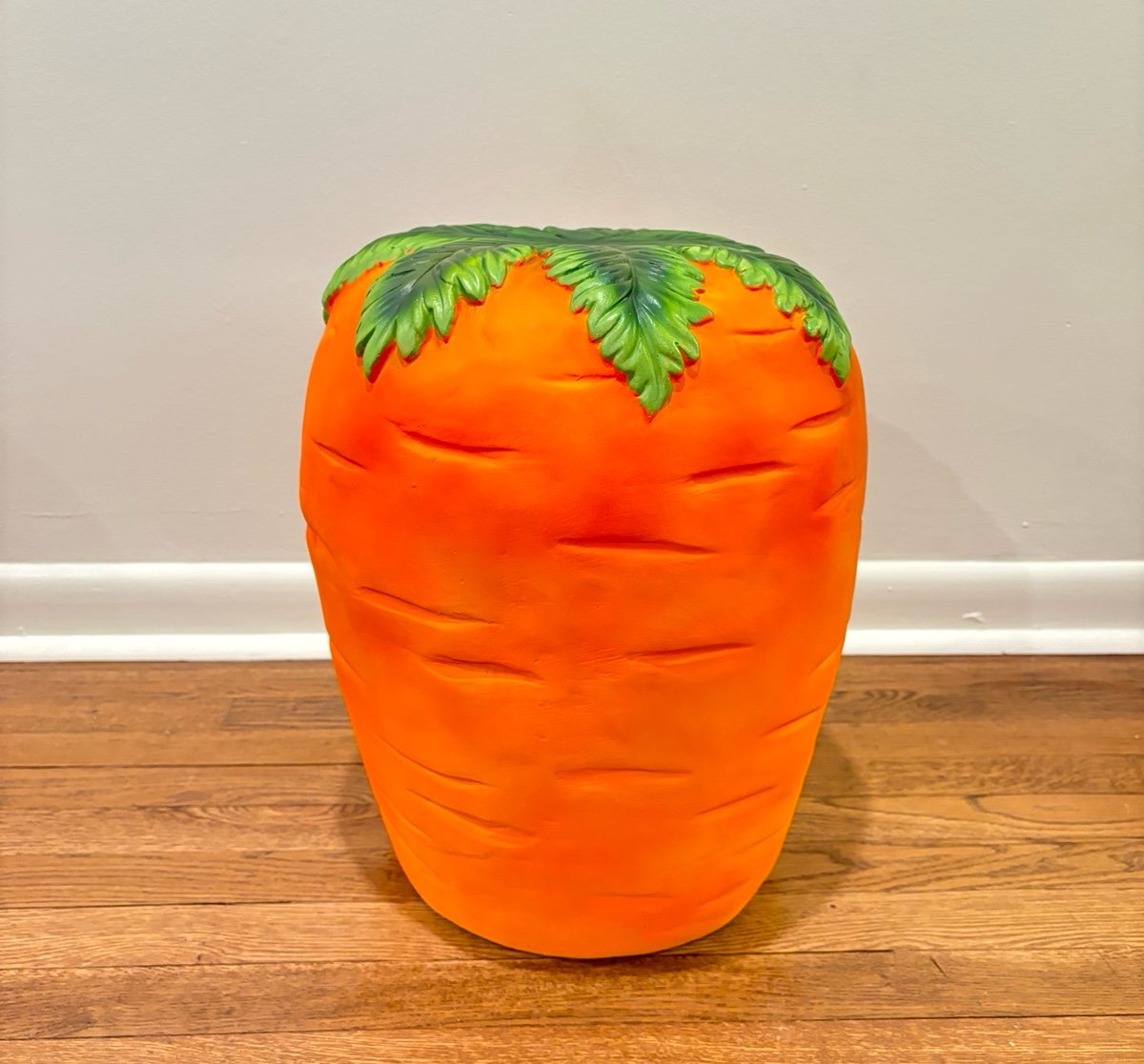 Viral Carrot Stool or Side Table