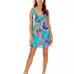 New Lilly Pulitzer bailey sea blue private island dress sz large