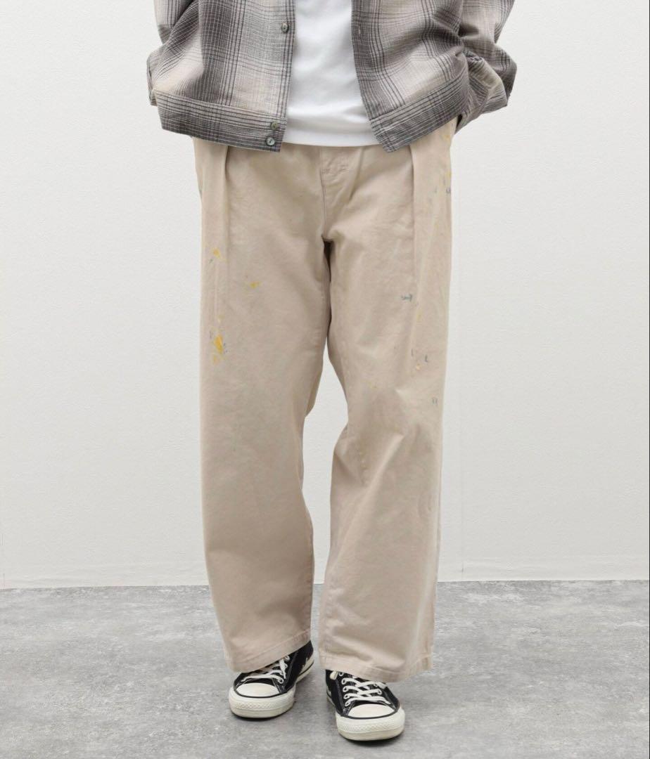 ANCELLM PAINT CHINO TROUSERS (Ancellm Paint Chino Trousers)