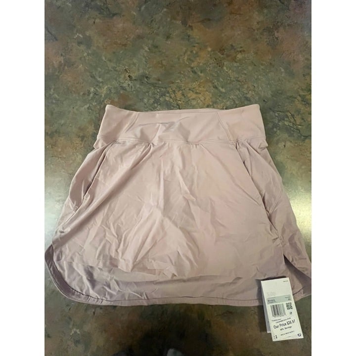 Nike Womens Athletic Training Skirt XS Light Purple Polyester/Spandex