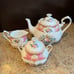 Royal Albert Lady Carlyle Teapot-Creamer-Sugar Bowl