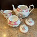Royal Albert Lady Carlyle Teapot-Creamer-Sugar Bowl