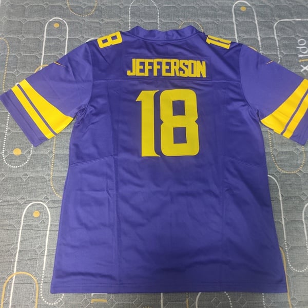 Youth Minnesota Vikings Justin Jefferson Nike Purple Jersey