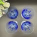 Avon American Blue Water Goblets