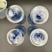 Avon American Blue Water Goblets