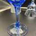Avon American Blue Water Goblets