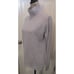 NWT Pure Amici Sweater 100% Cashmere Gray Mock Turtleneck Pullover S