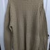 Claiborne Men's V-Neck Sweater, Size Large, Soft Cotton, Light Brown