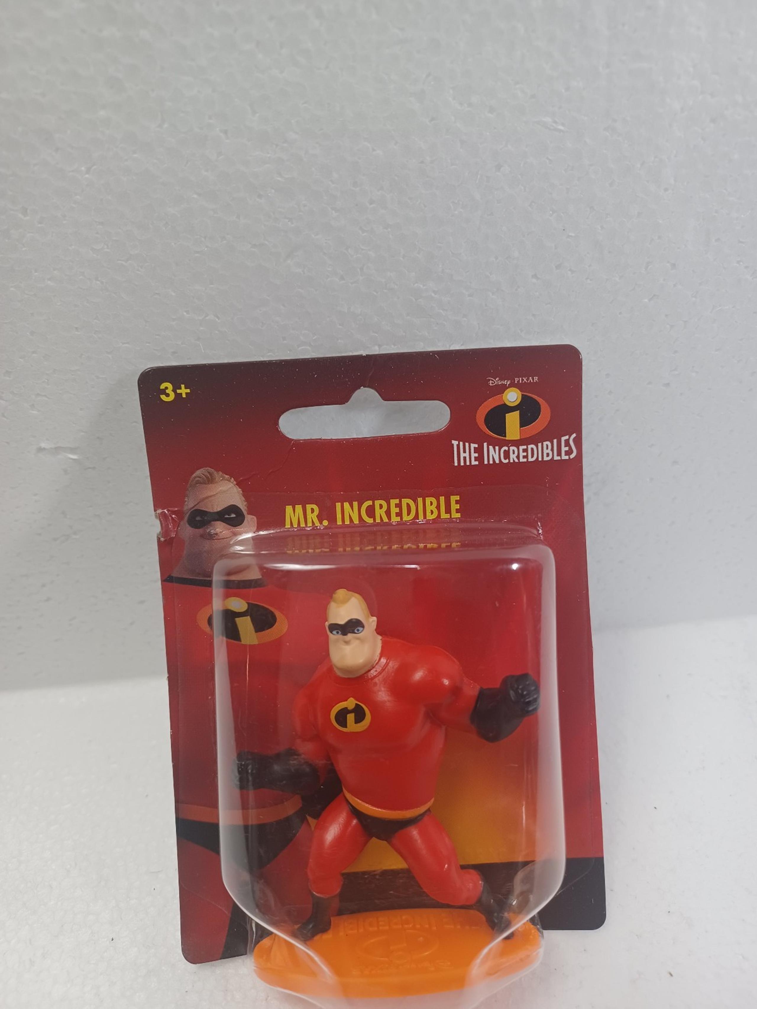 The Incredibles "Mr. Incredible" Mini Figure Mattel - Disney Pixar cake topper.