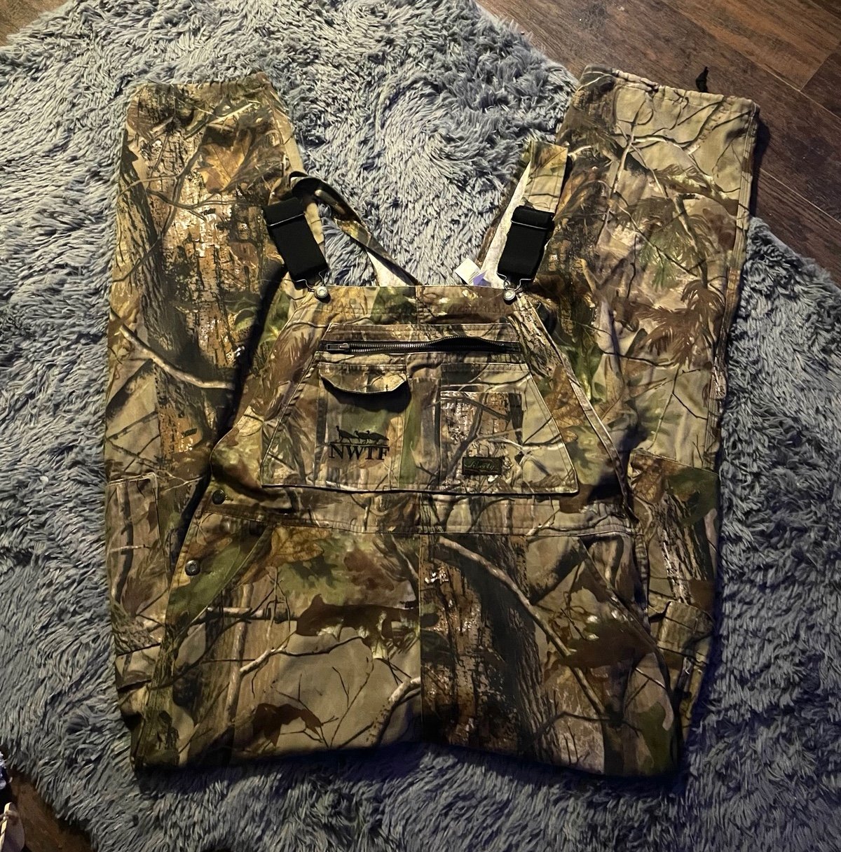 Camo overalls