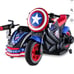Marvel's Captain America Motorcycle and Sidecar, 12-Volt Ride-On Toy by Kid Trax