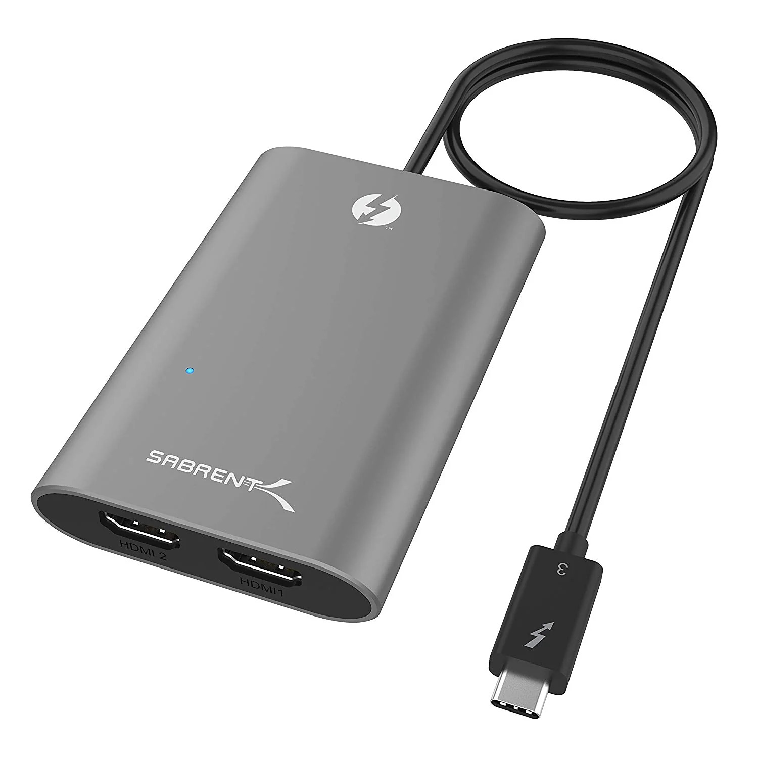 Sabrent Thunderbolt 3 to Dual HDMI 2.0 Adapter