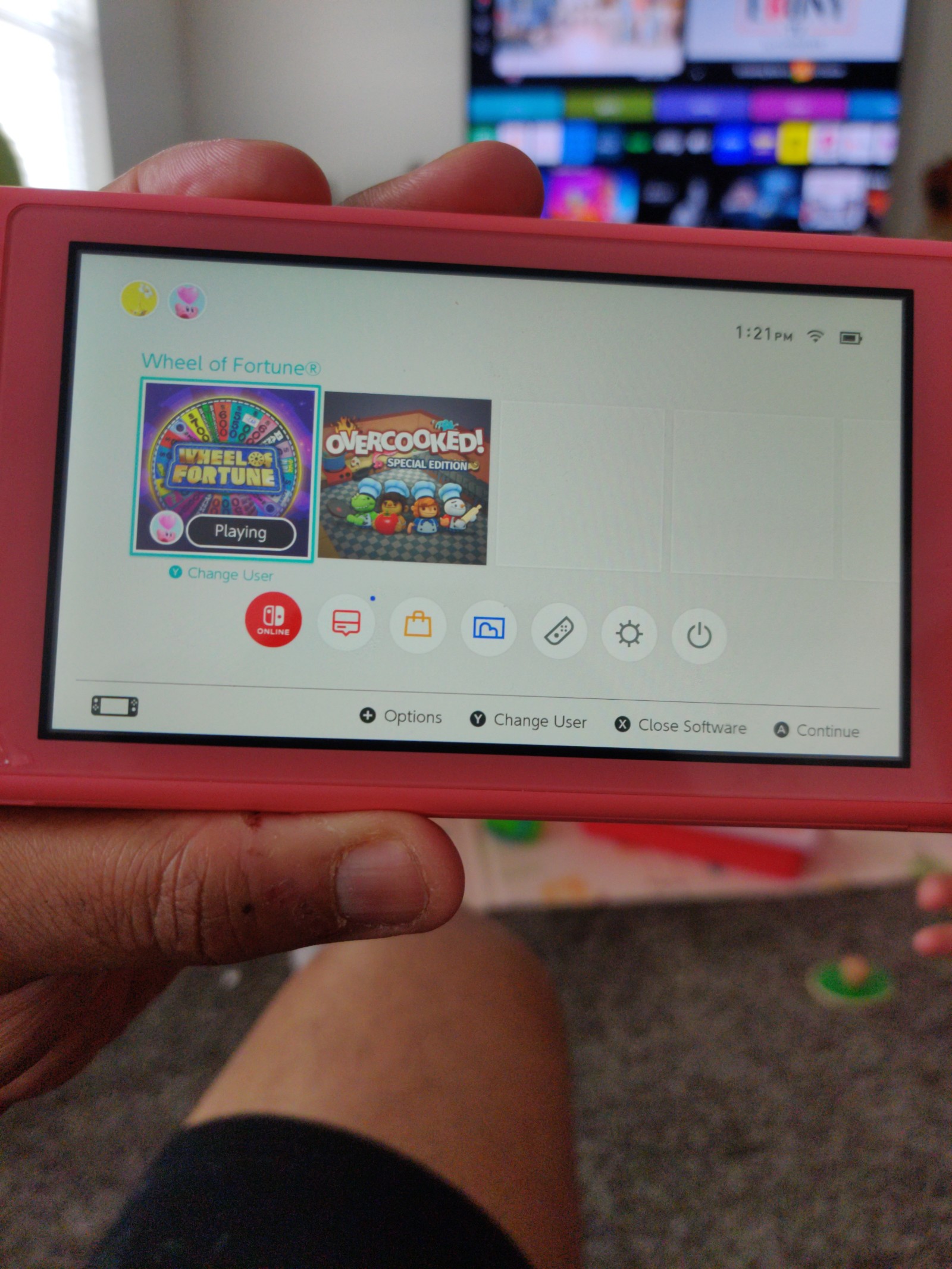 Pink Nintendo Switch
