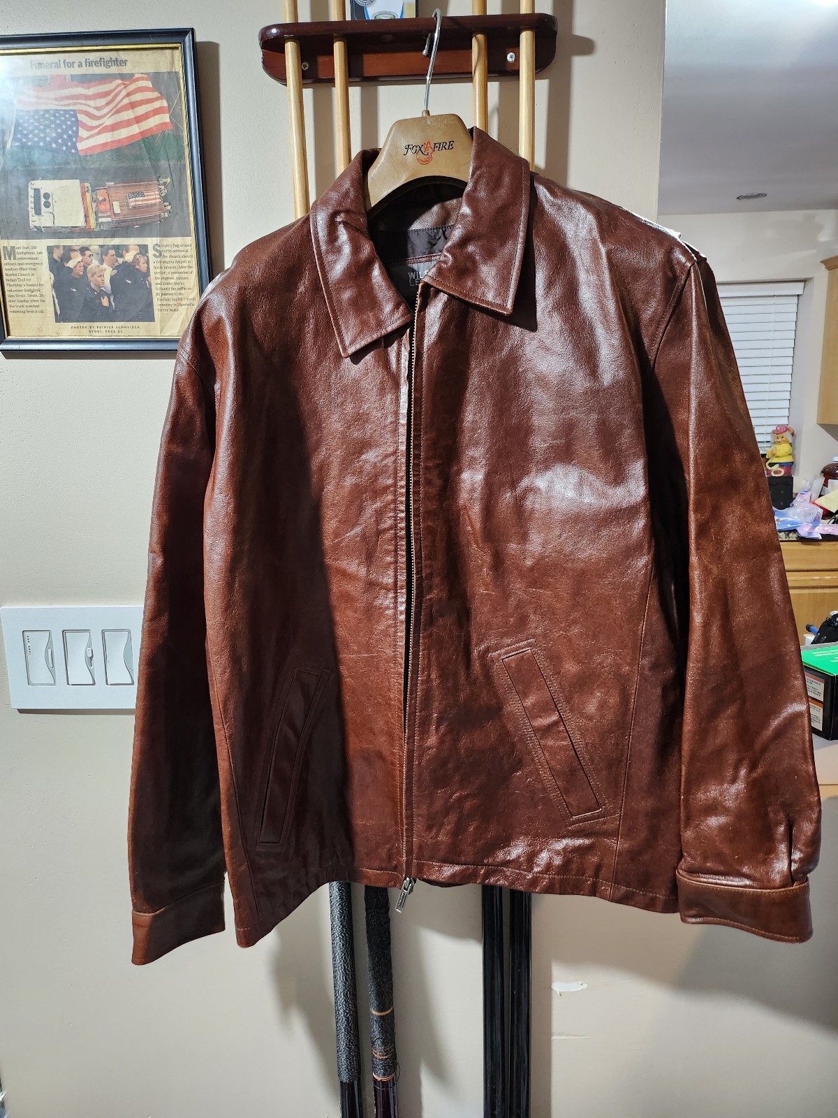 Very nice leather coat