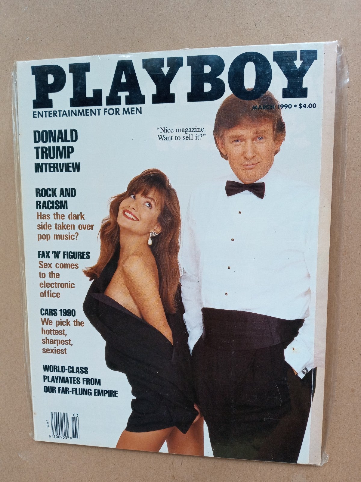 Playboy US 1990 03 Donald Trump World-class Playmate Deboreh Driggs Brandi
