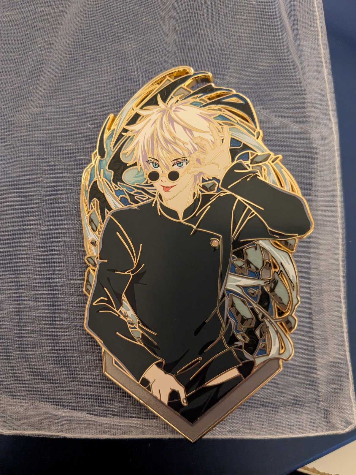 Mintyxpins Satoru Gojo enamel pin jjk jujutsu kaisen